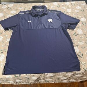 Under Armour Notre Dame Protect This House Men’s Sz XL Short Sleeve Loose Fit